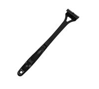 BRRNOO Tagliacapelli per la Schiena Strumento per la Toelettatura della Schiena Tagliacapelli per il Corpo Manico Esteso 44 Cm Non Necessita di elettricità Design Pieghevole co (BLACK)