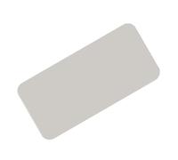 Brrnoo Tappetino per Macchina da Cucire in Gomma Antiscivolo, Portatile, per Smorzamento del Rumore e Pavimento, 9,1 X 7,5 Pollici, Ideale per la Casa e le lezioni. (WHITE)