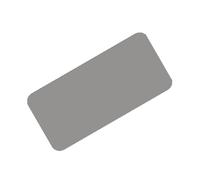 Brrnoo Tappetino per Macchina da Cucire in Gomma Antiscivolo, Portatile, per Smorzamento del Rumore e Pavimento, 9,1 X 7,5 Pollici, Ideale per la Casa e le lezioni. (grigio chiaro)