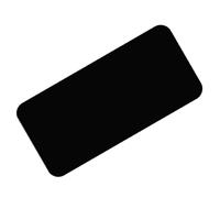 Brrnoo Tappetino per Macchina da Cucire in Gomma Antiscivolo, Portatile, per Smorzamento del Rumore e Pavimento, 9,1 X 7,5 Pollici, Ideale per la Casa e le lezioni. (BLACK)