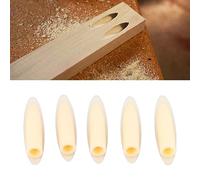 BRRNOO Tappi per Legno Accessori per Maschere per Fori Tascabili da 9,5 Mm Set di 100 Pezzi Installazione Semplice per Progetti di Lavorazione del Legno (YELLOW)