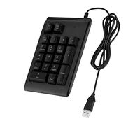 Brrnoo Tastierino Numerico Meccanico, Tastierino Numerico Meccanico Tastierino Numerico USB Sensazione Tattile Meccanica Tastierino Numerico a 19 Tasti a 3 Colori
