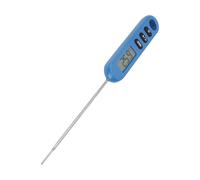 Brrnoo Termometro Digitale per Carne Termometro Digitale per Alimenti a Lettura Istantanea con Lettura Rapida di 2-3 Secondi LCD Trasparente per Cucinare in Grigliare per (BLUE)