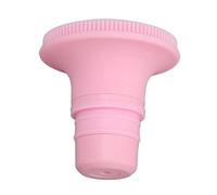 BRRNOO Testina per Massaggiatore Fasciale con Spazzola, Testina Sostitutiva in Silicone per Massaggiatore Muscolare con Design a Spazzola, per Ridurre il Dolore e Aumentare il Flusso (Rosea)