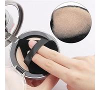 Brrnoo Triangle Morbido Sbuffi, per Uso Bagnato e Asciutto, Spugne Cosmetiche a 6 Pacchi Nera e Rosa con Cinturino, Naturale e Persino Trucco, Supporto Ripetuto