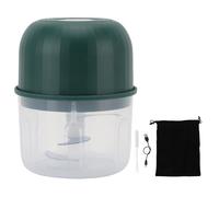 Brrnoo Tritatutto per Aglio Elettrico Senza Fili da 260 Ml per Tritacarne Aglio e Cipolla (verde scuro)