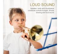 Brrnoo Tromba di Cavalleria, per Bambini e Adolescenti in Ottone per la Banda di Batteria delle Scuole Primarie e Secondarie