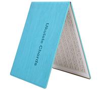 Brrnoo Ukulele Cordi Cheatsheet, Ukulele Stand Learn Scales Keys and Chords Portable Art Book Guitar Chord Chard Chaord