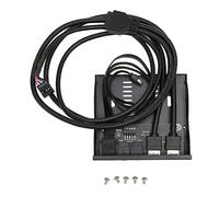 BRRNOO Unità Floppy USB, Pannello Frontale USB Pannello Frontale Hub 3.2 10 Gbps Plug and Play Lettore di Dischi Floppy con Guscio in Ferro Lettore di Dischi per per o PC, Laptop e Desktop