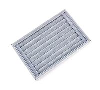 BRRNOO Vetrina, Materiale del Vassoio per Gioielli Moda e Design Unico, 23 * 15 Cm per Esporre Anelli di Gioielli Qualunque Sia in un Negozio o Sulla Toeletta