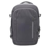 Brrnoo Zaino da Viaggio a Compressione 20-35 Litri Espandibile con Valvola Dell'aria per Vuoto e Blocco Codice per Viaggi di Lavoro con Laptop (GRAY)