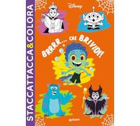 Brrr... che brividi! Disney. Staccattacca&colora. Con adesivi. Ediz. a colori