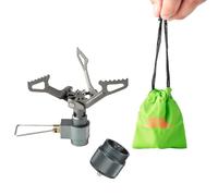 BRS Stufa 3000T Stufa con Adattatore Ultralight Backpacking Stufa in Lega di Titanio Fornello da Campeggio Portatile per Picnic