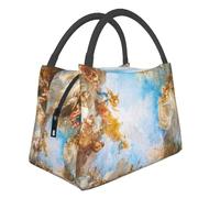 BRTOLIIAO Affresto di AnGeisin The PalAce di Versailles Buste per pranzo isolate per donne Raffreddatore termico Rinascimentale Bento Box Lavoro Viaggi