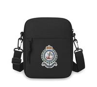 BRTOLIIAO Cavaliere drago cavallo bianco corone blu Bag a travola maschile Donne a spalla singola Cartone animato Film Film Stampa Unisex