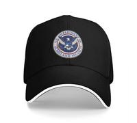 BRTOLIIAO Cool Department of Homeland Security DHS Cappellini da baseball personalizzati Donne Unisex Cappello da spiaggia coquette femminile Cappello a visiera