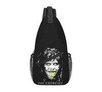 BRTOLIIAO La ExoRhist Scary Movie Borsa da petto Uomini Sling Zaino a travolla Borsa da viaggio Trekking Zaino a tracolla