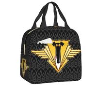 BRTOLIIAO Sacchetti per pranzo isolanti per levrieri carini per donne, cane Whippet Frigorifero riutilizzabile, Pranzo Scatola termica per il pranzo Viaggi in campeggio all'aperto