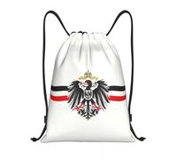 BRTOLIIAO Zaino con corsa Ge rman Empire Flag Sport Gym Bag per donne Sacco da allenamento con Ge rmany Imperial Eagle Coat of Arms