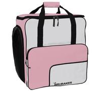 BRUBAKER Borsa per scarponi da sci 'Super Function' Comfort stivali con funzione di zaino., rosa/bianco