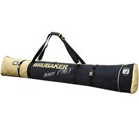 Brubaker 'Carver PRO San Maurizio' Borsa Sacchetto Sacca da Sci Imbottita con Cerniera - 170 cm e 190 cm - Nero/Oro