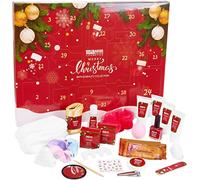 BRUBAKER Cosmetics Bellezza Calendario dell'Avvento 2024 - il Calendario di Natale XXL Wellness per Donne e Ragazze - 24 x Prodotti per la Cura del Corpo e Accessori Spa - Rosso