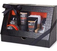 BRUBAKER Cosmetics Set di Cura per Gli Uomini Spa Sport 8 Parti con Gel Doccia, Shampoo, Deodorante, Crema per Il Viso, Peeling, Lozione per Il Corpo, Sapone