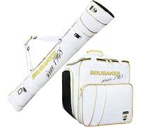 Brubaker 'Grenoble' Borsa porta scarponi con scomparto casco et sacca da sci - colore blanco/oro - 170 cm