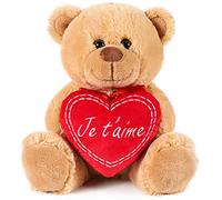 Brubaker Orsacchiotto orso di peluche con scritta