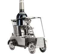 Brubaker Portabottiglie da vino regalo - golfista, carrello di golf
