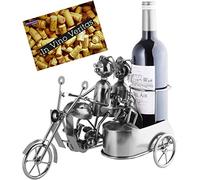 Brubaker Portabottiglie dal design Coppia sul moto con sidecar