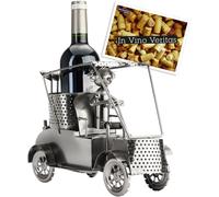 Brubaker Portabottiglie da vino regalo - golfista, carrello di golf