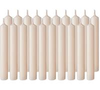 BRUBAKER Set di 20 Candele di Compleanno da 9,5 cm - Candele Piccole per Compleanno, Magia, Rituali o Decorazioni per Feste - Candele Decorative a Bastoncino da 1,25 cm di Diametro - Champagne