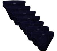 Brubaker Slip Intimo Uomo - 100% Cotone - 7 Paia - Blu Taglia M