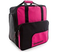 Brubaker 'Super Function 2.0' Borsa per Scarponi da Sci con Scomparto Casco Colore Fucsia/Nero