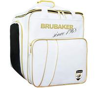 Brubaker 'Super Grenoble' Borsa porta scarponi con scomparto casco - Borsa sportiva con cerniera - bianco/oro