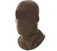 BRUBECK Passamontagna per uomo e donna | Balaclava traspirante senza cuciture | maschera da sci | maschera da moto | protezione dal freddo | cappa viso | taglia L - XL | cachi | X-FACE | KM10370