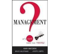 Bruce Ahlstrand Joseph Lampel Henr Management? It's Not What (Copertina rigida)