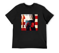 Bruce And Springsteen Mens T-Shirt Black Graphic Unisex Tee Shirt S
