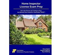 Bruce Barker Stephen Mettling Ryan Mett Home Inspector License Exam (Tascabile)