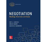 Bruce Barry David Saunders Roy Negotiation: Readings, Exercises, an (Tascabile)