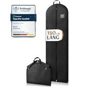 Bruce.® Borsa Porta Abiti da Viaggio 180 x 60cm, Custodia Abiti con Cerniera Antitarme, Copriabiti da Armadio Antipolvere 120 GSM, Porta Abito da Viaggio Uomo e Donna