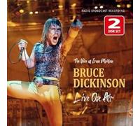 BRUCE DICKINSON - LIVE ON AIR / RADIO BROADCAST 2CD DIGIPACK - DCD - F72z