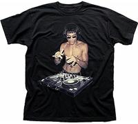 Bruce DJ Lee Rave Kung-Fu Karate Lee Jun-Fan Black t-Shirt Men's