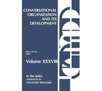 Bruce Dorval Conversational Organization and Its Development (Copertina rigida)