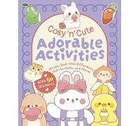 `Bruce, Em` Cosy N Cute Adorable Activities Book NUOVO
