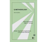 Bruce F. McKeown Dan B. Thomas Q Methodology (Tascabile)
