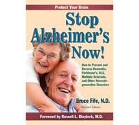 Bruce Fife Stop Alzheimer's Now, Second Edition (Tascabile)