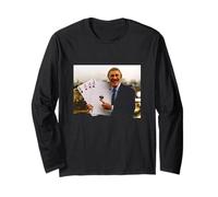 Bruce Forsyth Generation Game Gioca Le tue Carte nel Modo Giusto Maglia a Manica