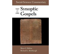 Bruce J. Malina Richard L. Social-Science Commentary on the Synopti (Tascabile)